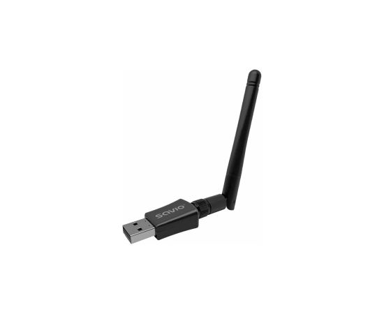 Tīkla adapteris Savio USB Wi-Fi Dongle Adapter AK-61