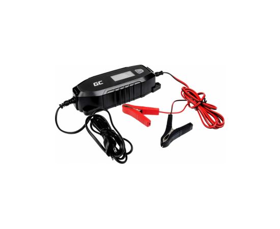 Lādētājs Green Cell Universal Charger for Motorbike Scooter AGM 6/ 12V (4A)