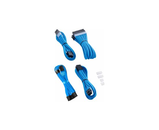 PSU kabeļu pagarinātāji Cablemod Pro ModMesh 12VHPWR Light Blue