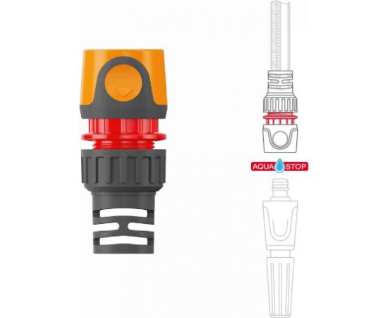 HOSE ACC CONNECTOR AQUASTOP/1/2" DWC 2515 DAEWOO