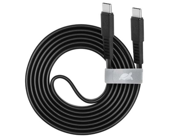 CABLE USB-C TO USB-C 1.2M/BLACK PS6005 BK12 RIVACASE