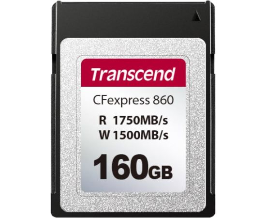 MEMORY COMPACT FLASH 160GB/CFE TS160GCFE860 TRANSCEND