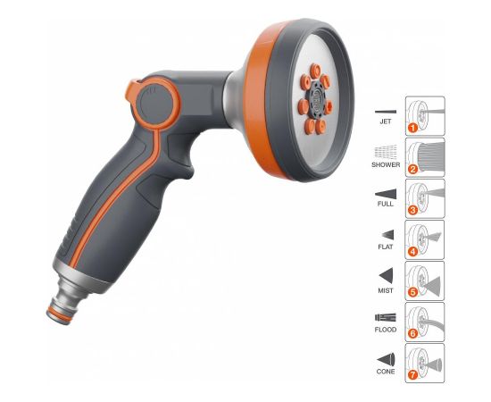 GARDEN SPRAY GUN X7 METAL/DWG 4020 DAEWOO