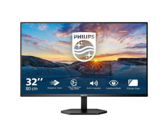 PHILIPS 32E1N1800LA 31.5inch Adaptive Sync 3840x2160 HDMI DP Black