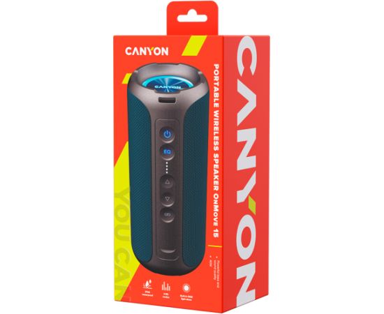 CANYON speaker OnMove 15W EQ TWS AUX Dark Blue