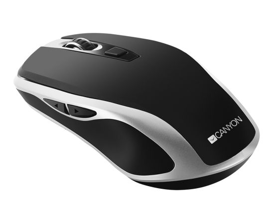 CANYON mouse MW-19  Wireless Charge Black Silver