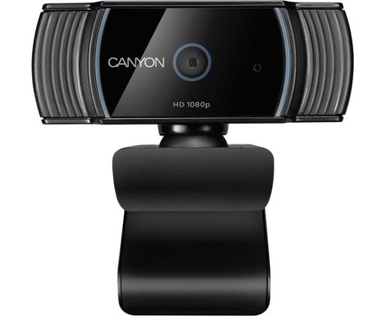 CANYON webcam C5 Full HD 1080p Auto Focus Black