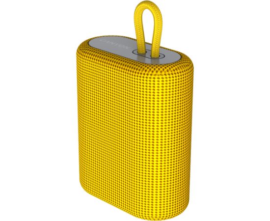 CANYON BSP-4, Bluetooth Speaker, BT V5.0, BLUETRUM AB5365A, TF card support, Type-C USB port, 1200mAh polymer battery, Yellow, cable length 0.42m, 114*93*51mm, 0.29kg