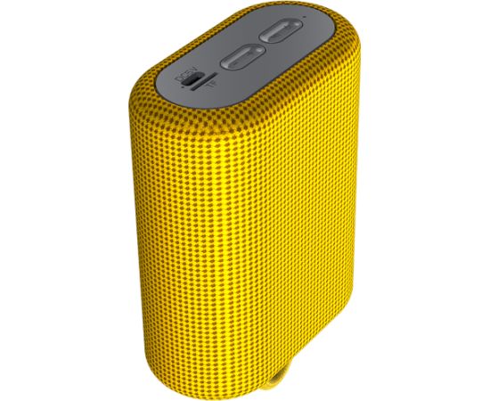 CANYON BSP-4, Bluetooth Speaker, BT V5.0, BLUETRUM AB5365A, TF card support, Type-C USB port, 1200mAh polymer battery, Yellow, cable length 0.42m, 114*93*51mm, 0.29kg