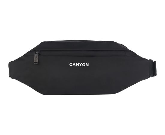 CANYON FB-1, Fanny pack, Product spec/size(mm): 270MM x130MM x 55MM, Black, EXTERIOR materials:100% Polyester, Inner materials:100% Polyester, max weight (KGS): 4kgs