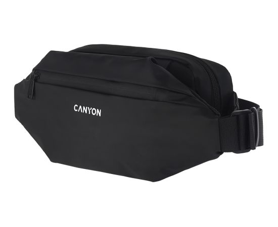 CANYON FB-1, Fanny pack, Product spec/size(mm): 270MM x130MM x 55MM, Black, EXTERIOR materials:100% Polyester, Inner materials:100% Polyester, max weight (KGS): 4kgs