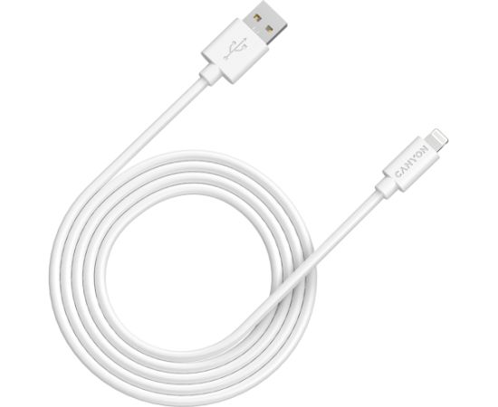 CANYON cable MFI-12 Type-C to Lightning 2m White