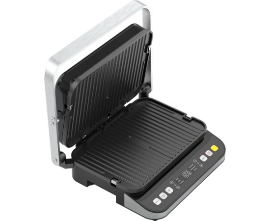 AENO ''Electric Grill EG5: 2000W, 2 heating modes - Lower Grill, Both Grills, 6 preset programs, Defrost, Max opening angle -180°, Temperature regulation, Timer, Removable double-sided plates, Plate size 320*220mm''