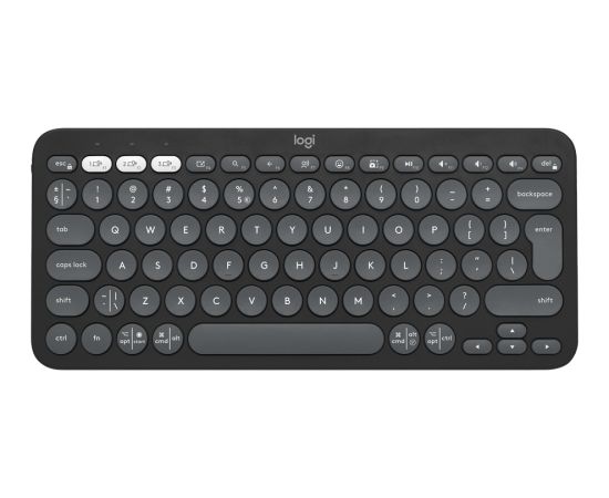 LOGITECH K380S Bluetooth Keyboard - TONAL GRAPHITE - NORDIC