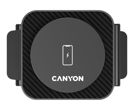 CANYON WS-305, Foldable 3in1 Wireless charger with case, touch button for Running water light, Input 9V/2A,  12V/1.5AOutput 15W/10W/7.5W/5W, Type c to USB-A cable length 1.2m, with charger QC 18W EU plug, Fold size: 97.8*72.4*25.2mm. Unfold size: 272