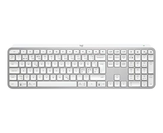 LOGITECH MX Keys S Bluetooth Illuminated Keyboard - PALE GREY - NORDIC