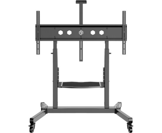 ONKRON Mobile TV Stand Rolling TV Cart for 50 to 100-Inch Screens up to 120 kg, black