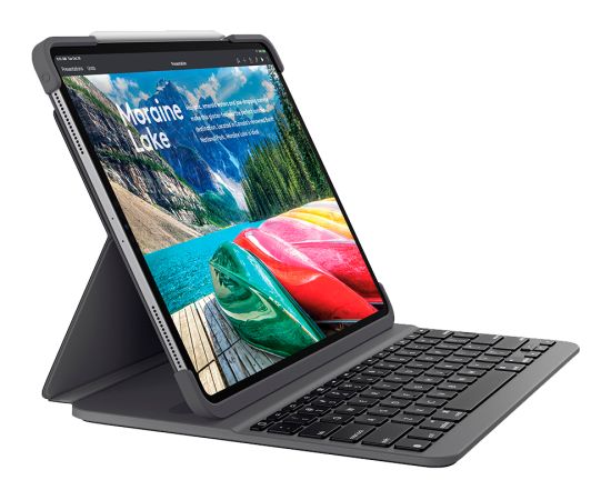 LOGITECH Slim Folio Pro for iPad Pro 12.9-inch (3rd and 4th gen) - GRAPHITE - NORDIC