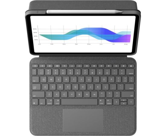 LOGITECH Folio Touch for iPad Pro 11-inch(1st, 2nd, 3rd and 4th gen) - GREY - NORDIC