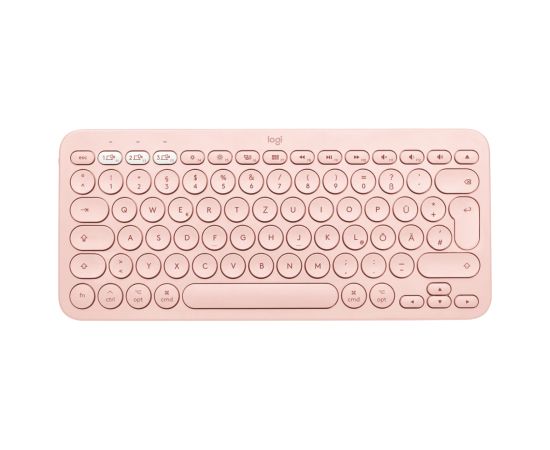 LOGITECH K380 for MAC Multi-Device Bluetooth Keyboard - ROSE - NORDIC