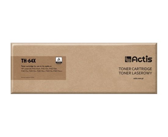 ACTIS TH-64X Toner Cartridge (replacement for HP 64X CC364X; Standard; 24000 pages; black)