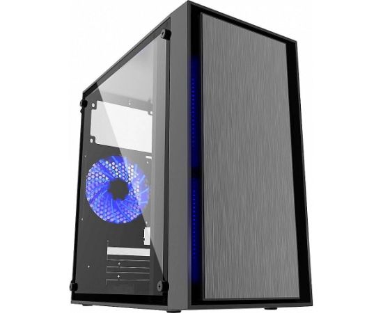 GEMBIRD CCC-FORNAX-960B Gaming design PC case 3 x 12cm fans blue