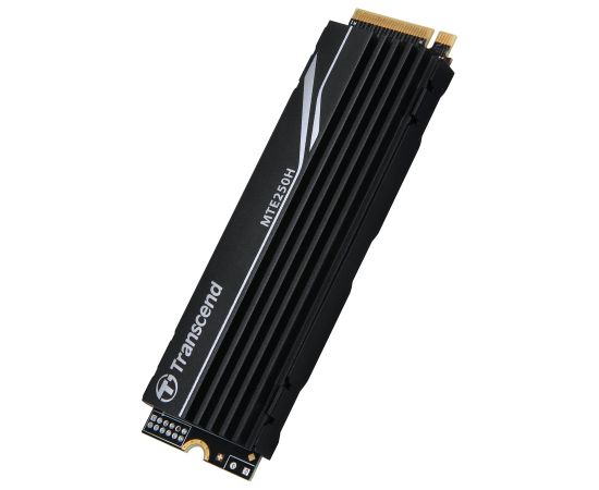 TRANSCEND 2TB M.2 2280 PCIe Gen4x4 SSD NVMe 3D TLC with Dram Metal Heatsink