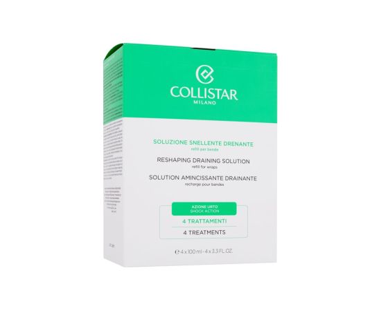 Collistar Reshaping Draining Solution / Refill For Wraps 4x100ml