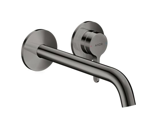 Hansgrohe iebūvējamā izlietnes maisītāja Axor One virsapmetuma daļa, 2 caurumu, iztece 220 mm, no sienas, poli