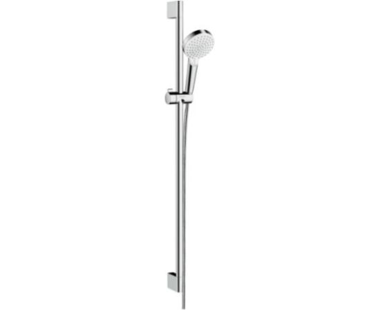 Hansgrohe rokas dušas komplekts Crometta 100 Vario, 900 mm, EcoSmart 9 l/min, balts/hroms