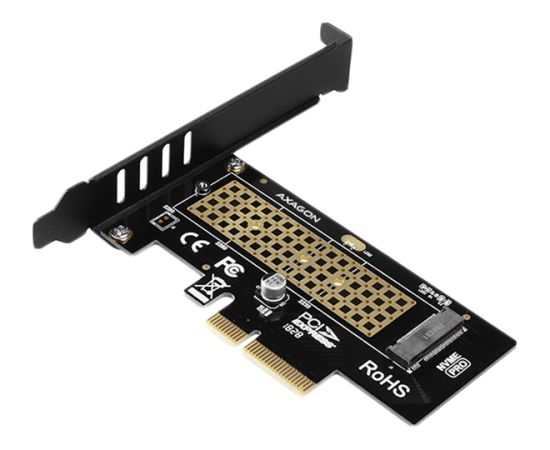 AXAGON PCEM2-N PCI-E 3.0 4x - M.2 SSD NVMe, up to 80mm SSD