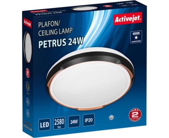 Activejet LED ceiling light AJE-PETRUS 24W