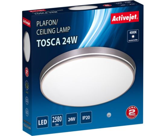 Activejet LED ceiling light AJE-TOSCA 24W