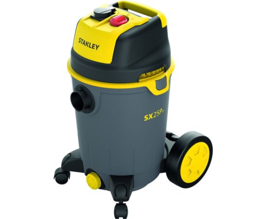 Stanley SXVC25PTDE dust extractor Black, Yellow 25 L