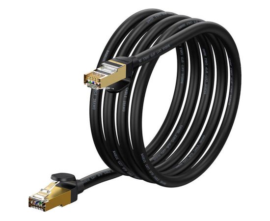 Baseus Ethernet RJ45, 10Gbps, 2m network cable (black)