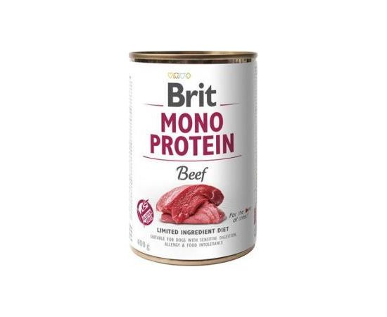 Brit Brit Mono Protein Beef karma mokra dla psa 400g