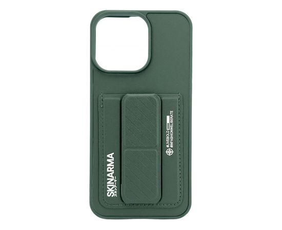 iLike iPhone 15 Pro Max LEATHER HIDDEN POCKET STAND COVER Apple Green