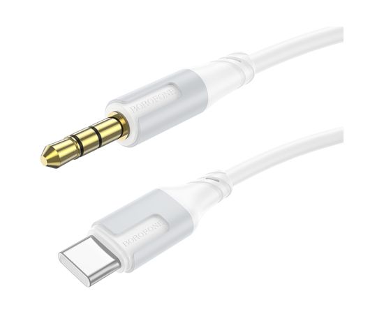 OEM Borofone Cable BL19 Creator - jack 3,5mm to Type C - 1 metre white