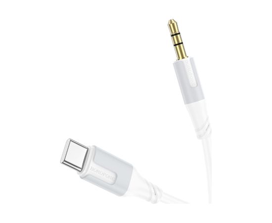 OEM Borofone Cable BL19 Creator - jack 3,5mm to Type C - 1 metre white