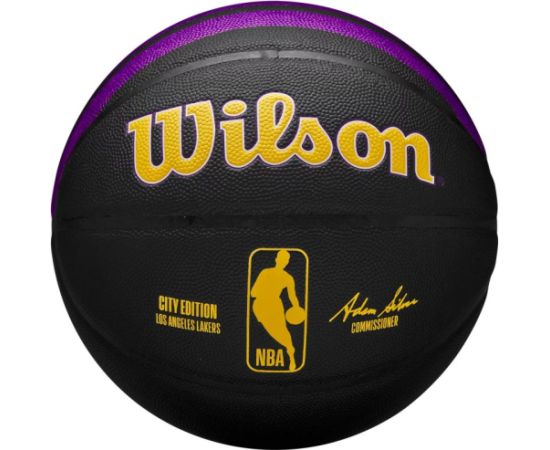 Wilson Wilson NBA Team City Collector Los Angeles Lakers WZ4024114XB basketball (7)