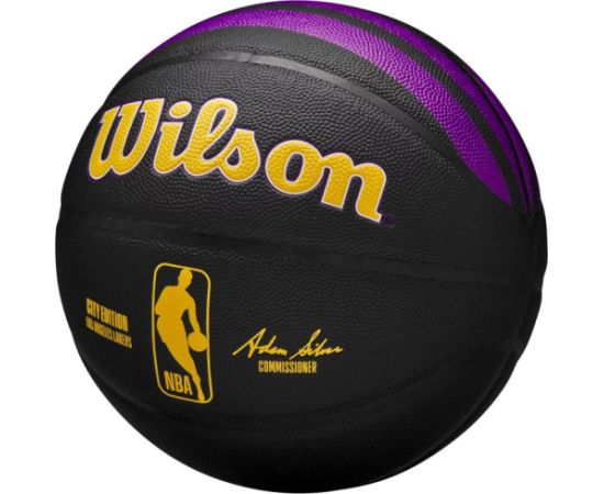 Wilson Wilson NBA Team City Collector Los Angeles Lakers WZ4024114XB basketball (7)