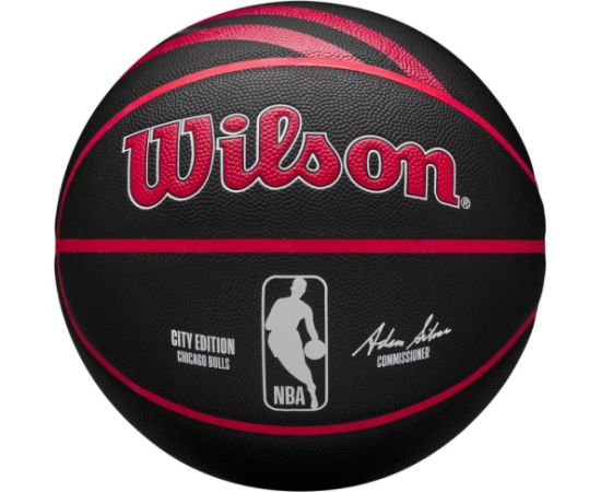 Wilson NBA Team City Collector Chicago Bulls WZ4024105XB basketball (7)