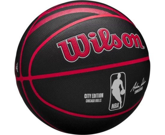 Wilson NBA Team City Collector Chicago Bulls WZ4024105XB basketball (7)