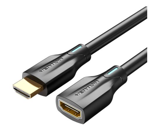 Kabel Przedłużający HDMI 2.1 Vention AHBBG, 1,5m, 8K 60Hz/ 4K 120Hz Czarny