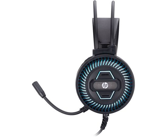 HP DHE 8001U Wired headphones (black)