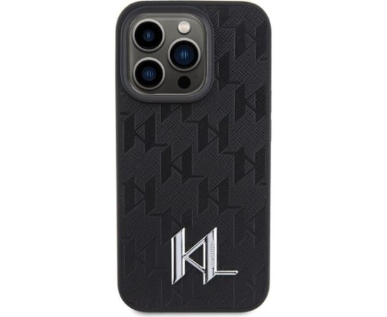 Karl Lagerfeld KLHCP15XPKLPKLK Aizmugurējais Apvalks Priekš Apple iPhone 15 Pro Max