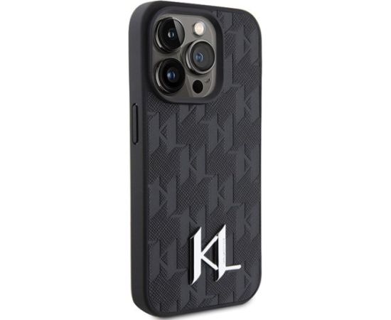 Karl Lagerfeld KLHCP15XPKLPKLK Aizmugurējais Apvalks Priekš Apple iPhone 15 Pro Max