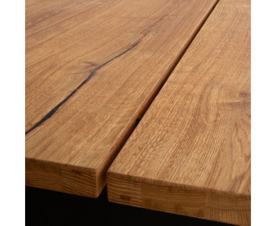 Dining table VALENCIA 220x100xH75cm, oak