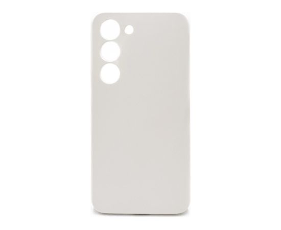 Evelatus Samsung  Galaxy S23 Premium Soft Touch Silicone Case White