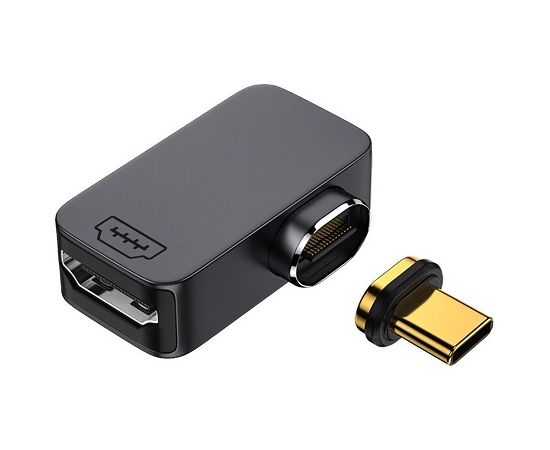 Extradigital Magnetic USB Type-C -  HDMI Adapter, 4K, 60Hz